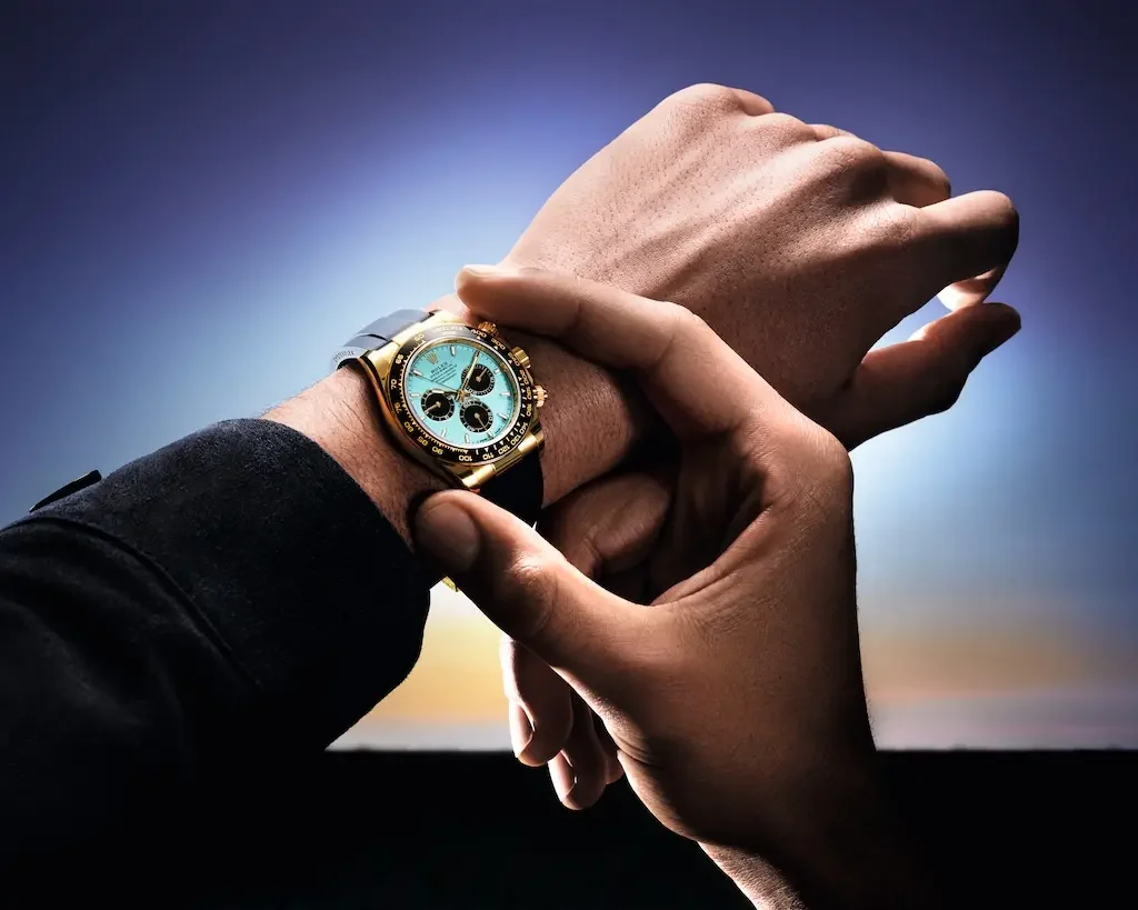 Rolex Daytona Oro giallo con quadrante turchese Ref. 126518LN