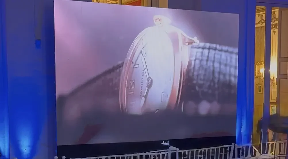 Hamilton sponsor ai Nastri d’Argento Grandi Serie 2025