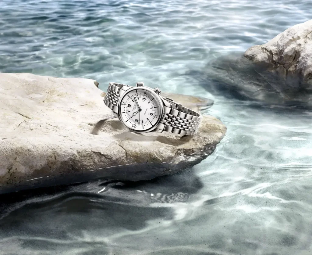 Longines Legend Diver 39mm con quadrante bianco