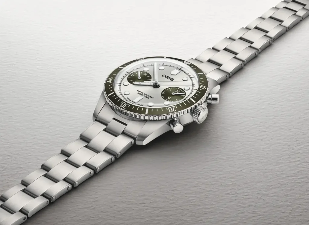 Oris Divers Sixty-Five Chronograph Ocean Green Oris Divers Sixty-Five Chronograph Ocean Green