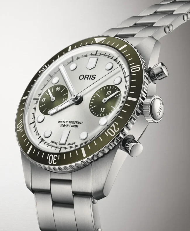 Oris Divers Sixty-Five Chronograph Ocean Green Oris Divers Sixty-Five Chronograph Ocean Green