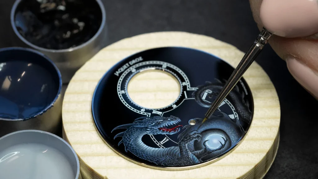 Jaquet Droz Tourbillon White Gold Dragon di John Howe Jaquet Droz Tourbillon White Gold Dragon di John Howe