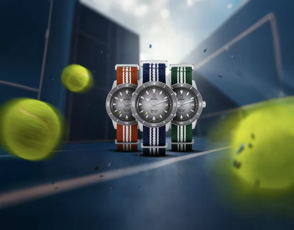 Rado Captain Cook x Tennis Limited Edition Rado Captain Cook x Tennis Limited Edition