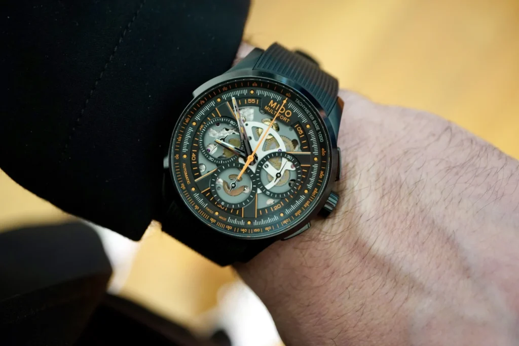 Mido Multifort Skeleton Chronograph