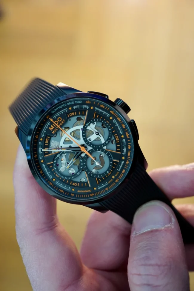 Mido Multifort Skeleton Chronograph