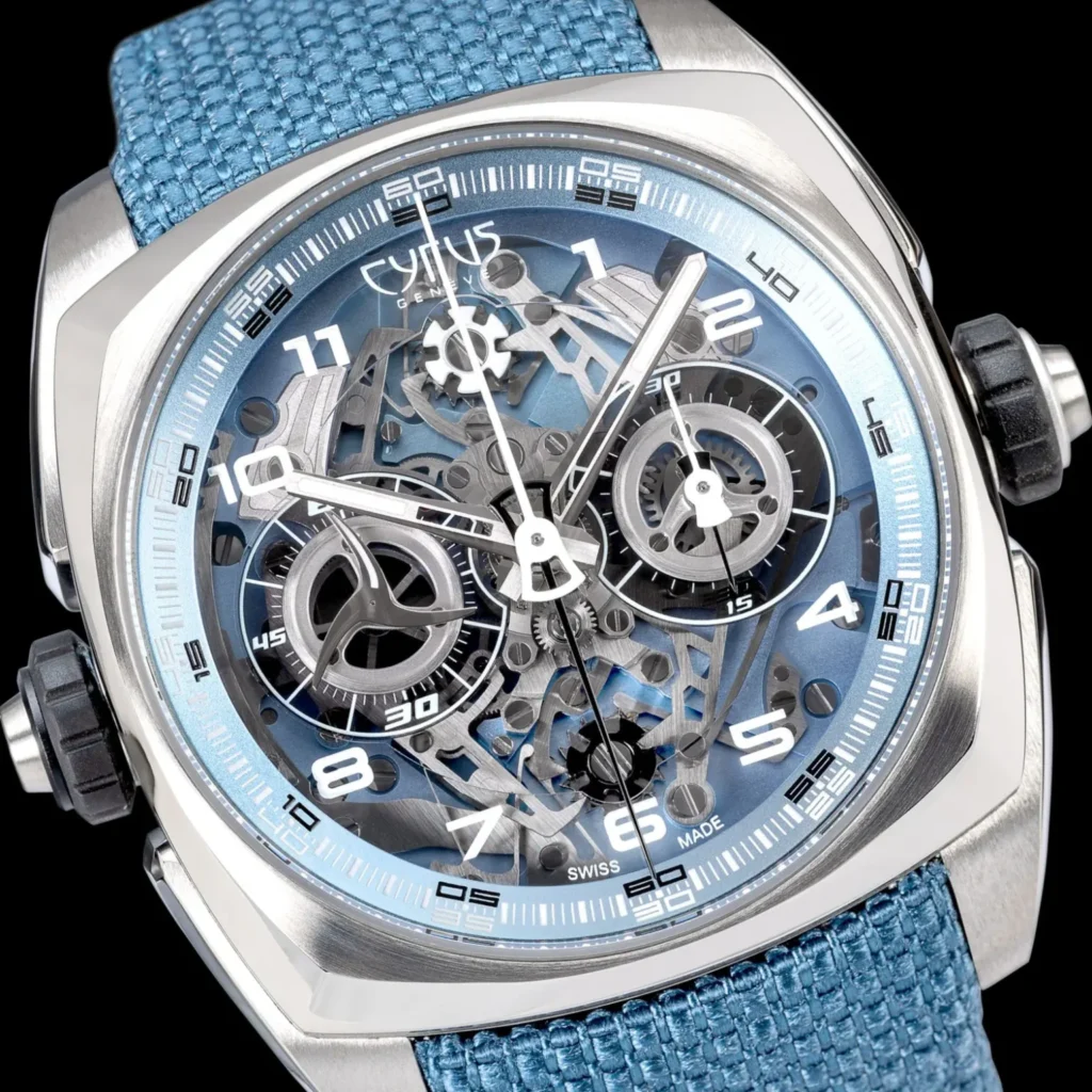 Cyrus Klepcys DICE Glacial Blue