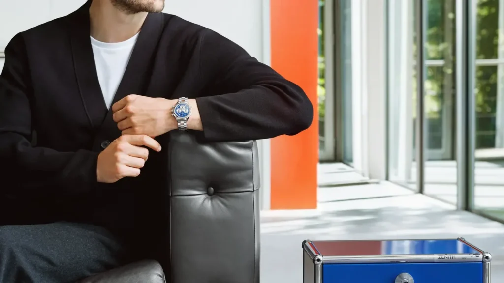 Zenith Defy Chronograph USM blu