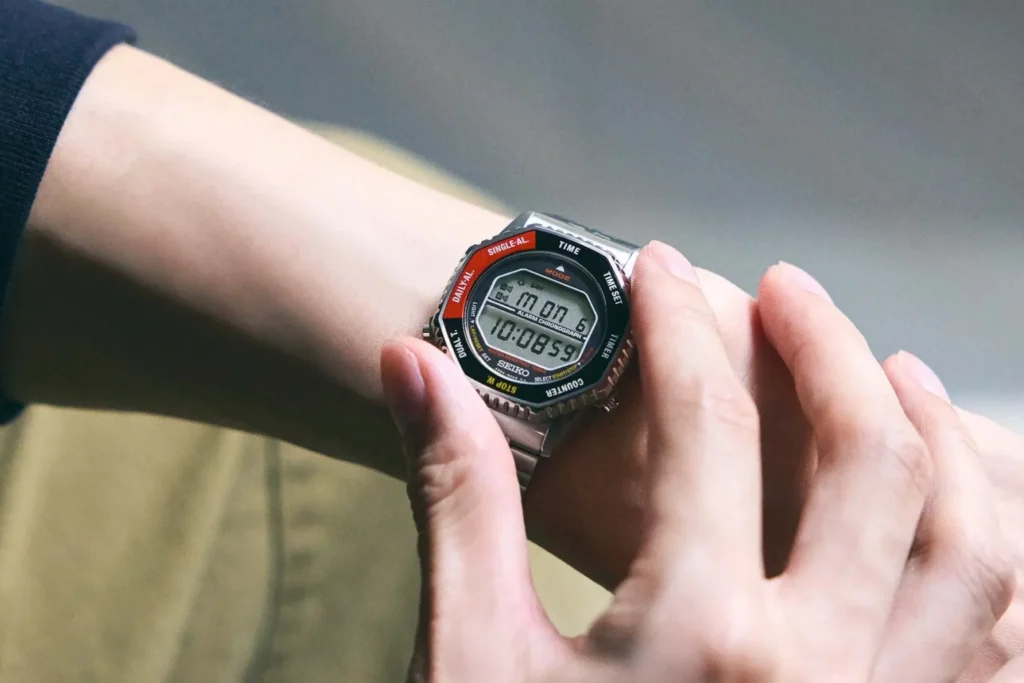 Seiko Digital Quartz Watch Rotocall