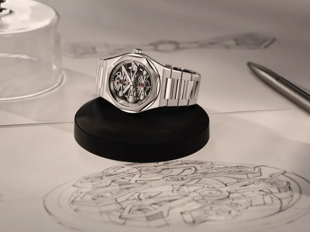 Girard-Perregaux Laureato Three Gold Bridges