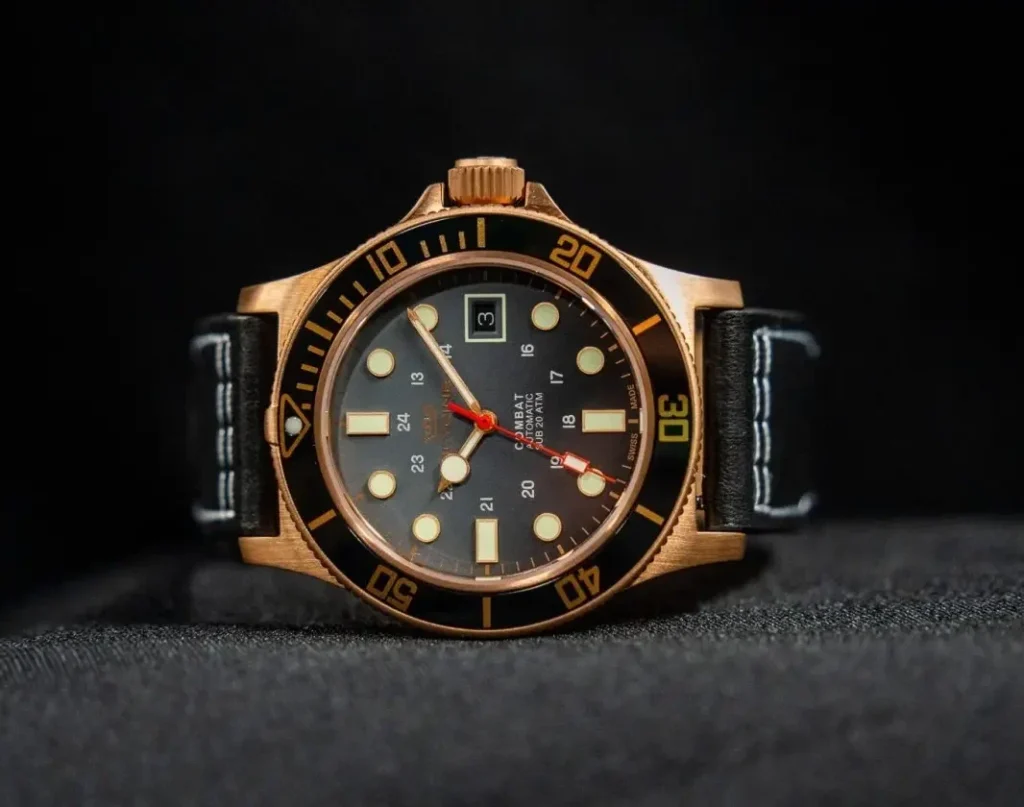 Glycine Combat Sub 42 Bronze Black GL0425