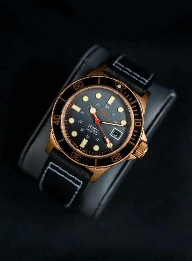 Glycine Combat Sub 42 Bronze Black GL0425