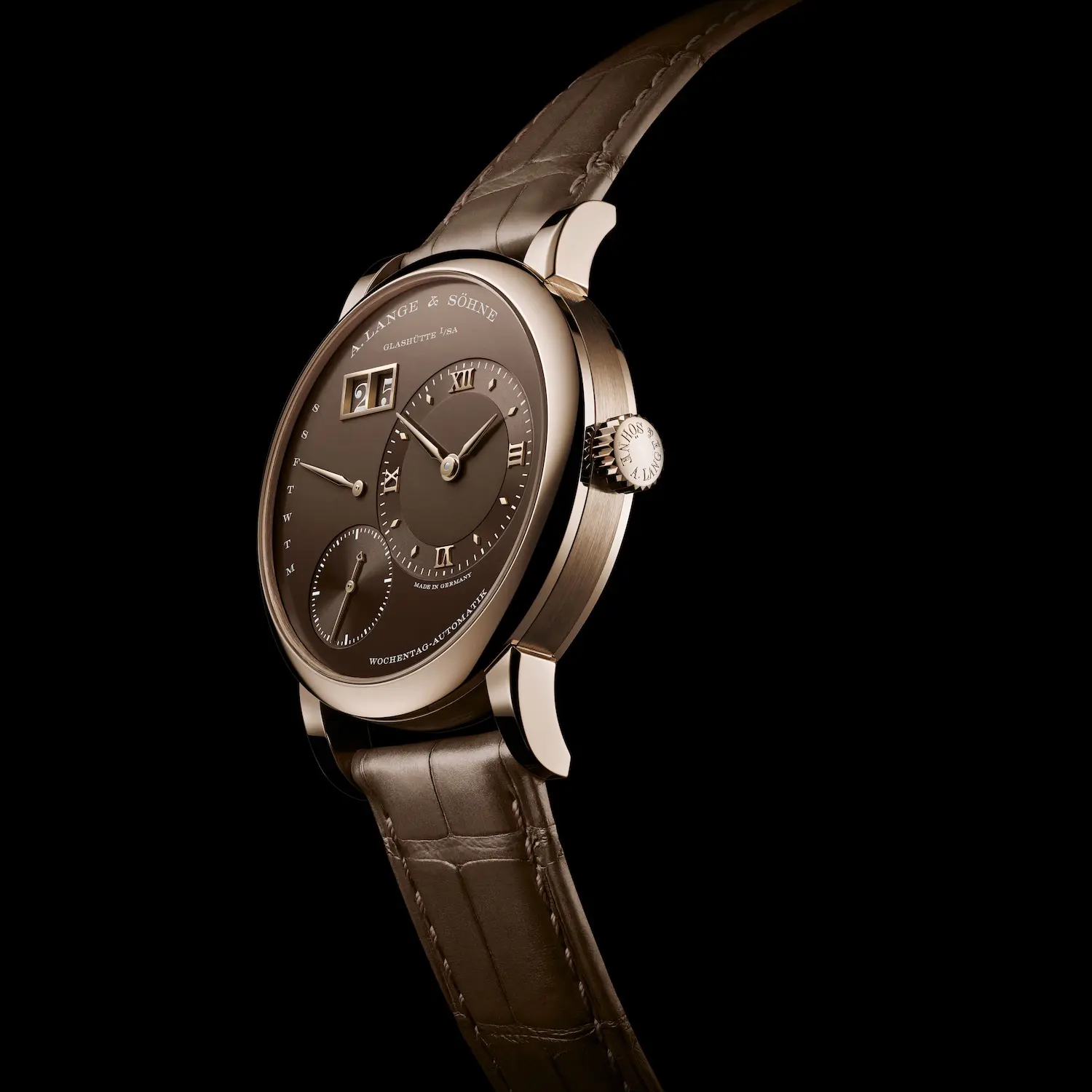 A. Lange & Söhne: Lange1 Daymatic Honeygold