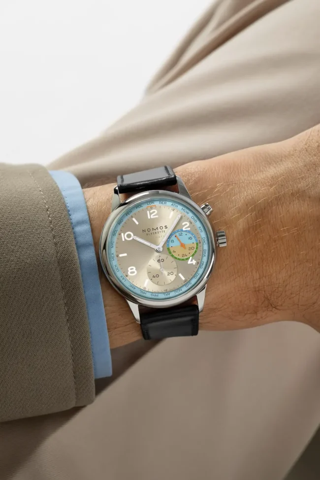 Nomos Club Sport neomatik Worldtimer Reverie & Roam