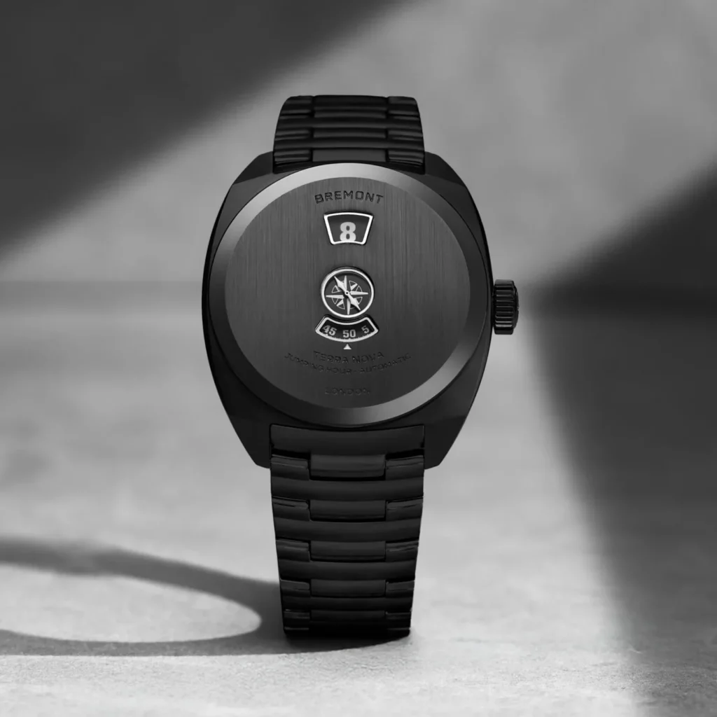 Bremont Terra Nova 38 Jumping Hour Stealth Black