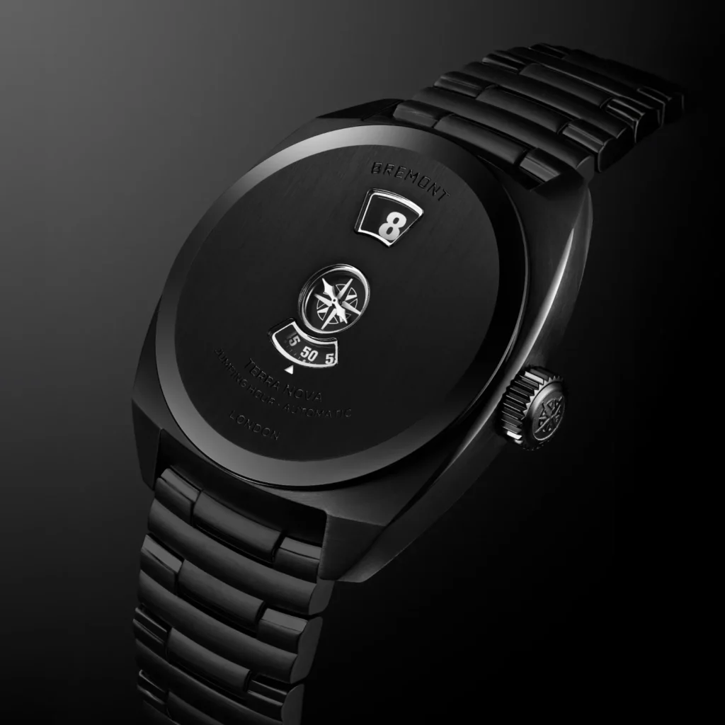 Bremont Terra Nova 38 Jumping Hour Stealth Black