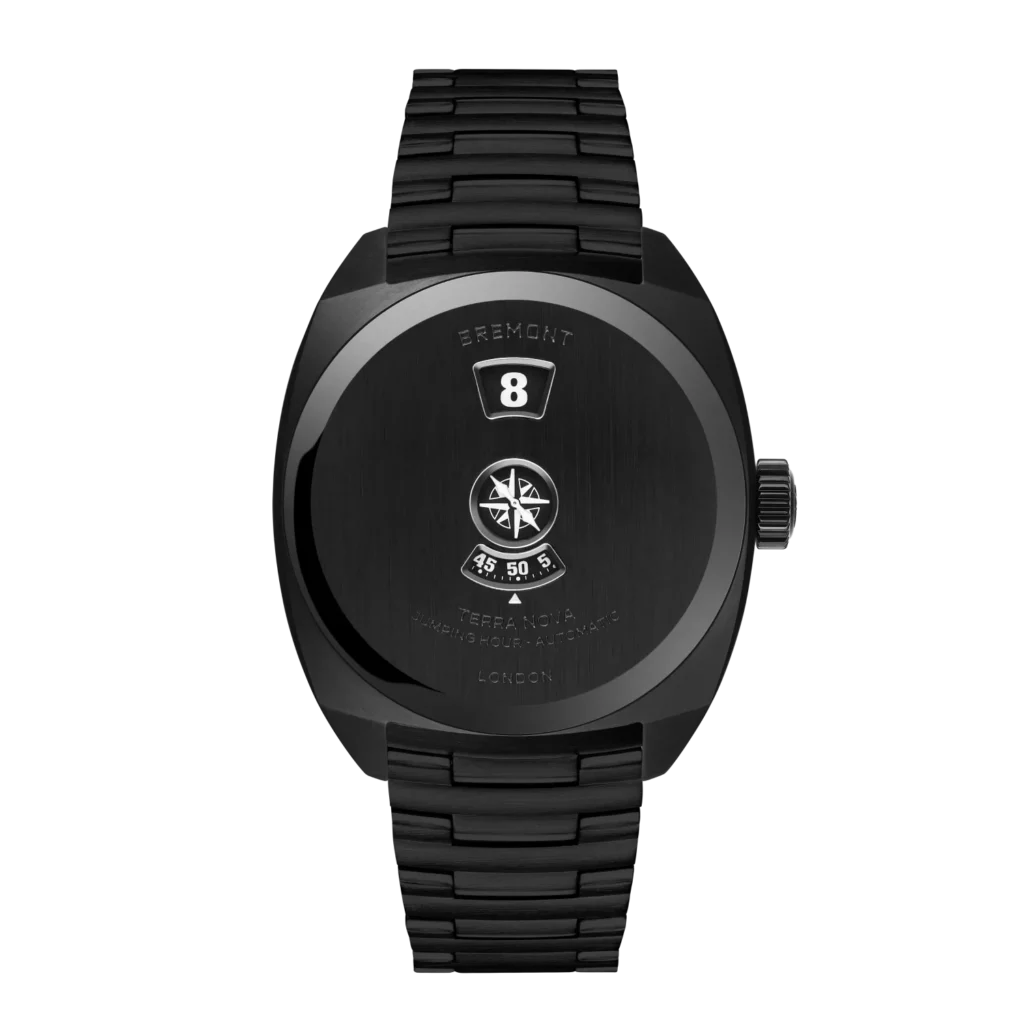 Bremont Terra Nova 38 Jumping Hour Stealth Black
