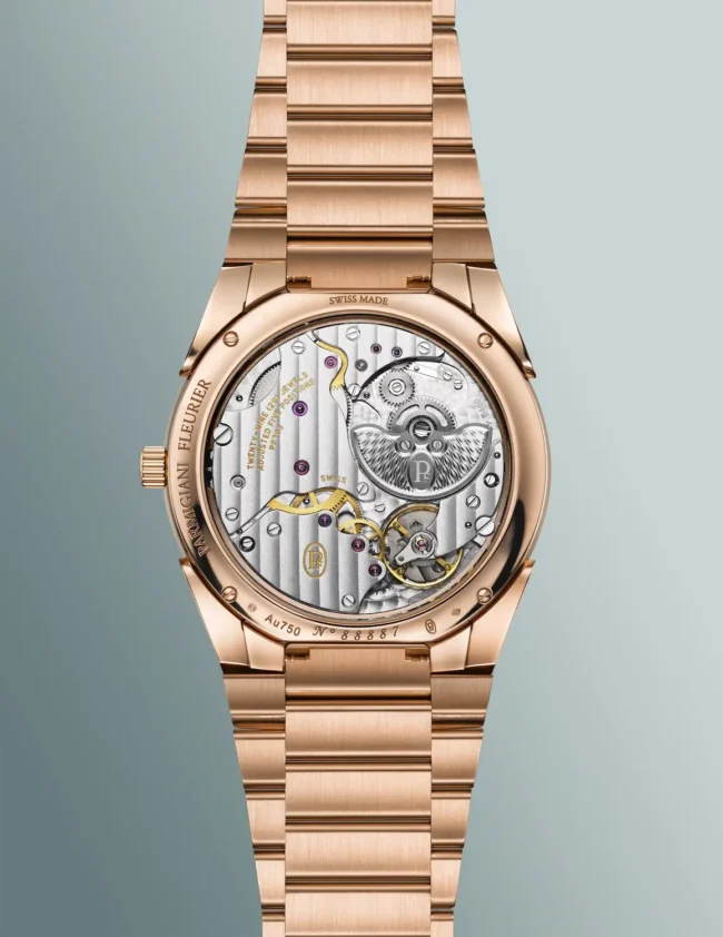 Parmigiani Tonda PF Micro-Rotor Agave Blue Parmigiani Tonda PF Micro-Rotor Agave Blue