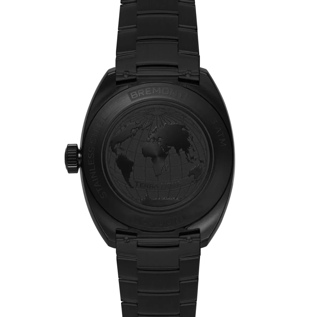 Bremont Terra Nova 38 Jumping Hour Stealth Black