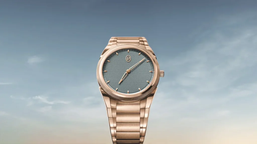 Parmigiani Tonda PF Micro-Rotor Agave Blue Parmigiani Tonda PF Micro-Rotor Agave Blue