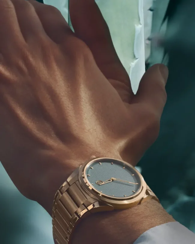 Parmigiani Tonda PF Micro-Rotor Agave Blue Parmigiani Tonda PF Micro-Rotor Agave Blue