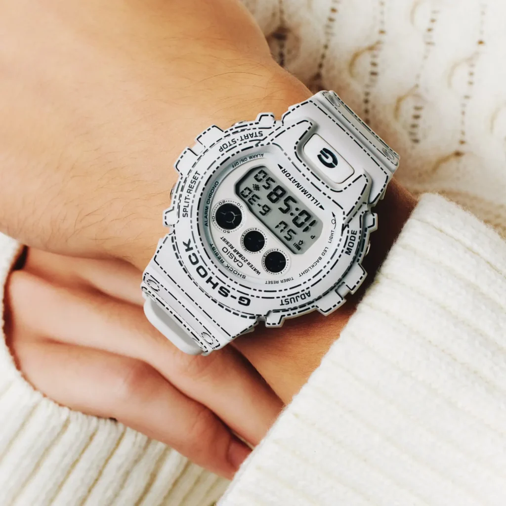 Casio G-SHOCK Origami bianco