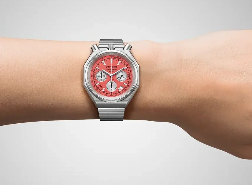 Citizen Tsuno Chrono Record Label 2026 rosso
