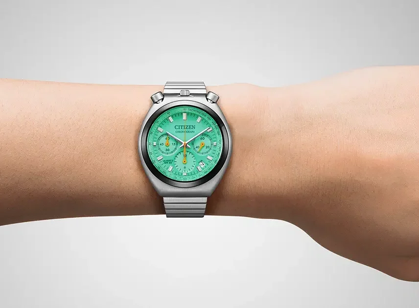 Citizen Tsuno Chrono Record Label 2026 verde
