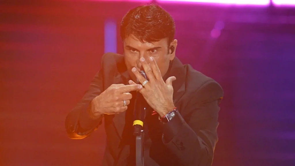 Orologio di Sal Da Vinci a Sanremo 2026