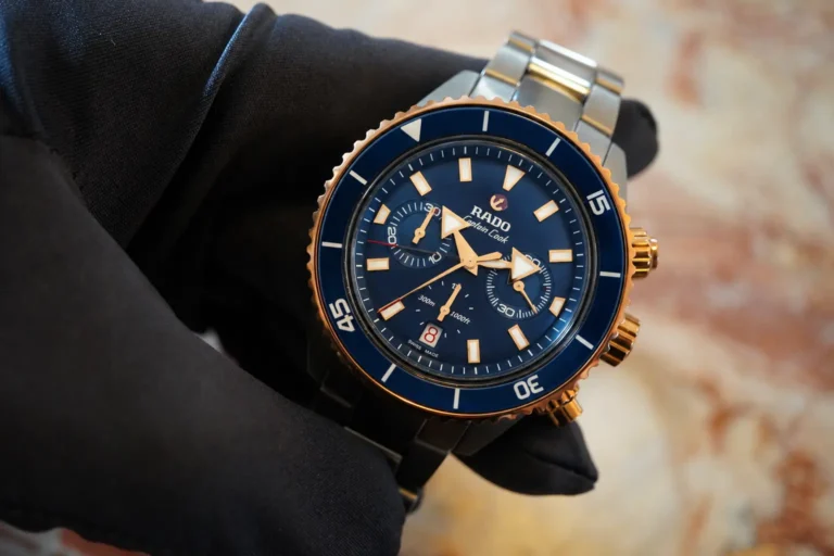 Rado Captain Cook Chronograph blu navyv