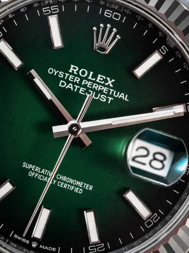 Rolex Datejust 41 verde ombré ref. 126334