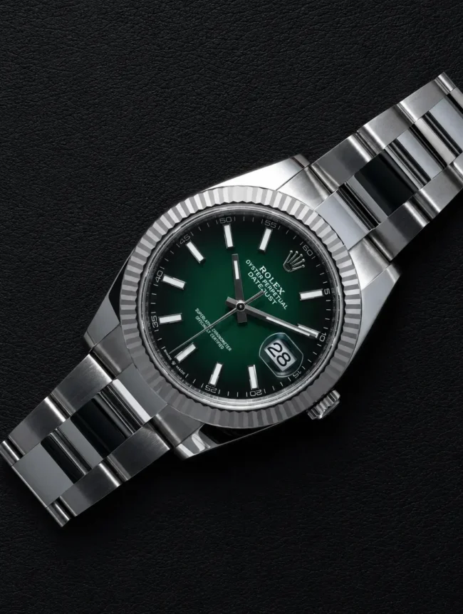 Rolex Datejust 41 verde ombré ref. 126334