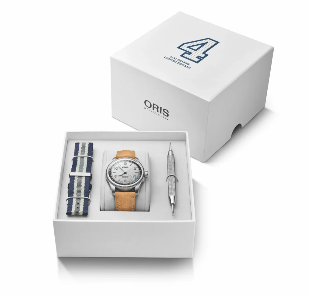 Oris Lou Gehrig Limited Edition 754 7785 4091-Set Oris Lou Gehrig Limited Edition 754 7785 4091-Set