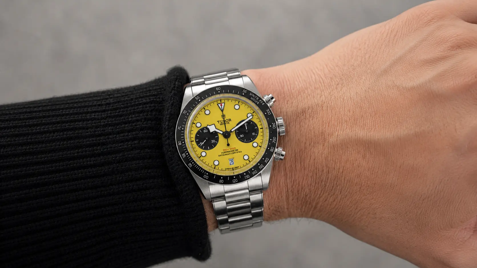 TUDOR Black Bay Chrono 39 Bumblebee TUDOR Black Bay Chrono 39 Bumblebee