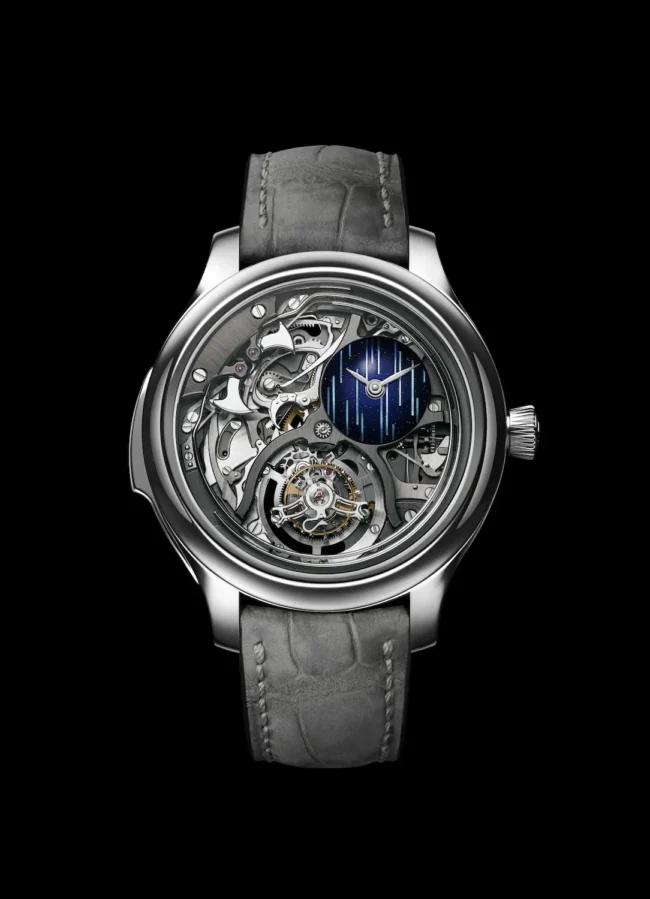 Endeavour Minute Repeater Cylindrical Tourbillon Skeleton Cosmic Rain Endeavour Minute Repeater Cylindrical Tourbillon Skeleton Cosmic Rain