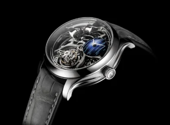 Endeavour Minute Repeater Cylindrical Tourbillon Skeleton Cosmic Rain