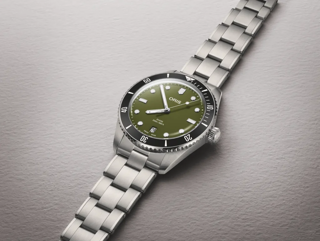 Oris Divers Date verde oliva Oris Divers Date verde oliva