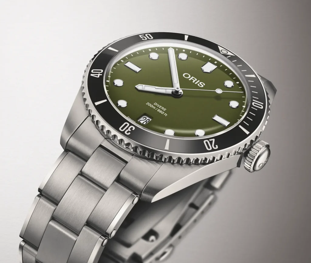 Oris Divers Date verde oliva Oris Divers Date verde oliva