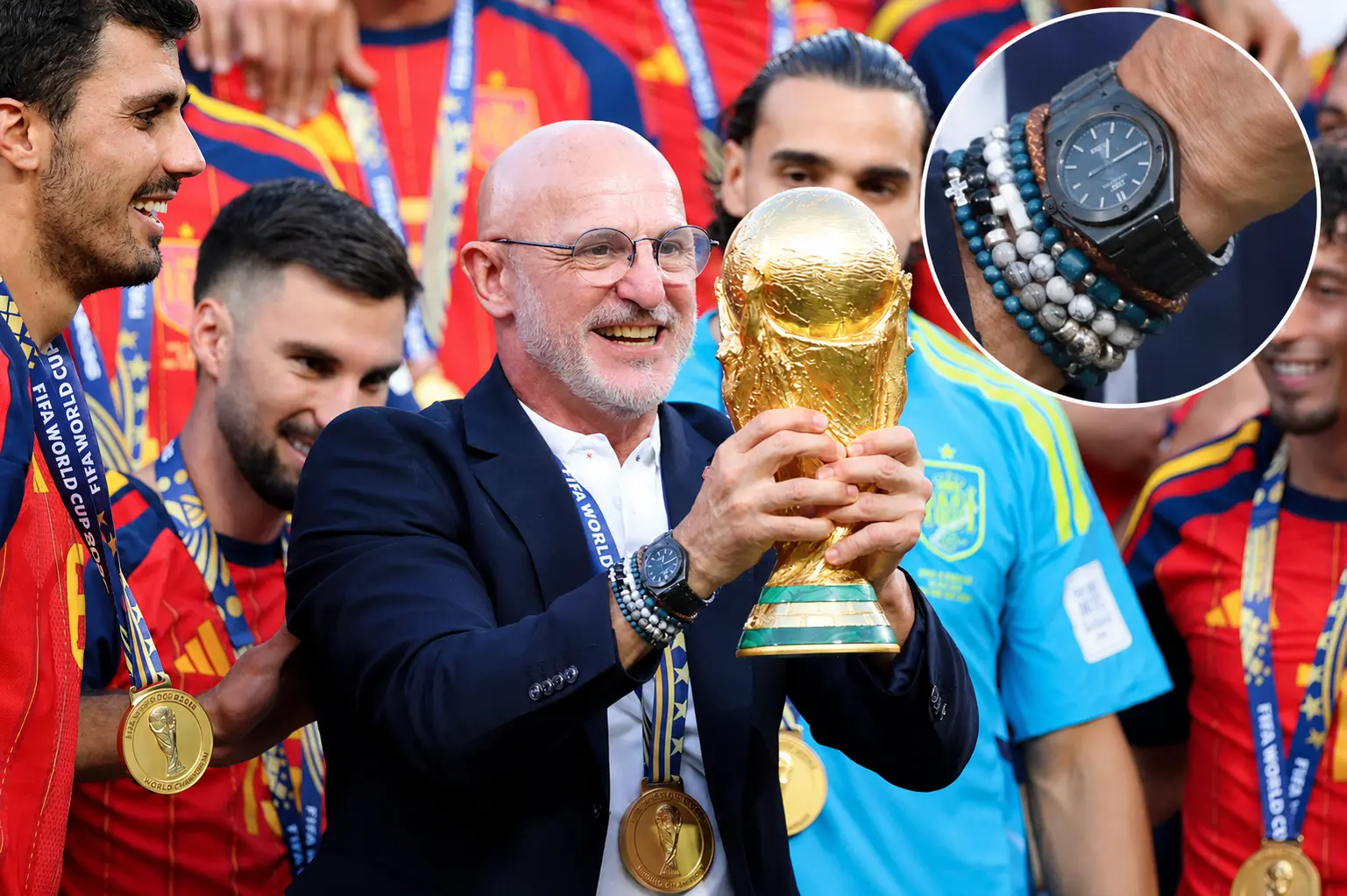 Quale orologio indossava de la Fuente alla finale dei Mondiali? Quale orologio indossava de la Fuente alla finale dei Mondiali?