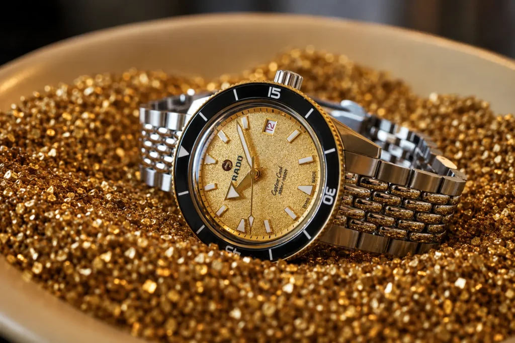 Rado Captain Cook oro giallo 39 mm Rado Captain Cook oro giallo 39 mm