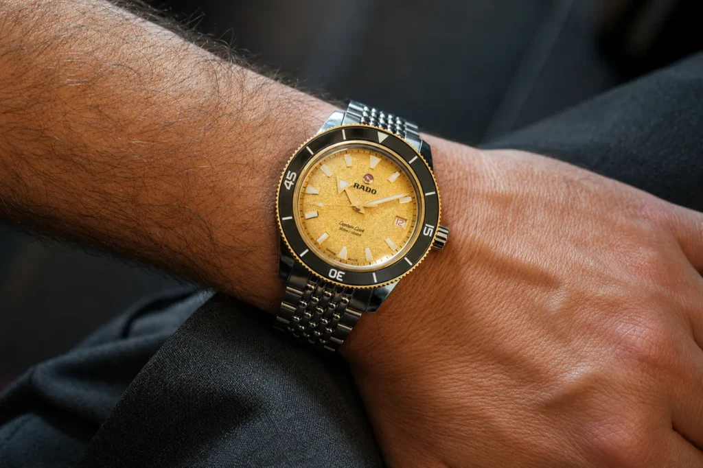Rado Captain Cook oro giallo 39 mm Rado Captain Cook oro giallo 39 mm