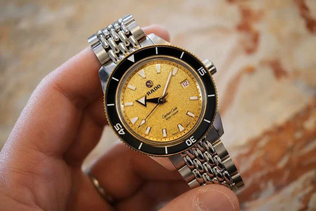 Rado Captain Cook oro giallo 39 mm Rado Captain Cook oro giallo 39 mm