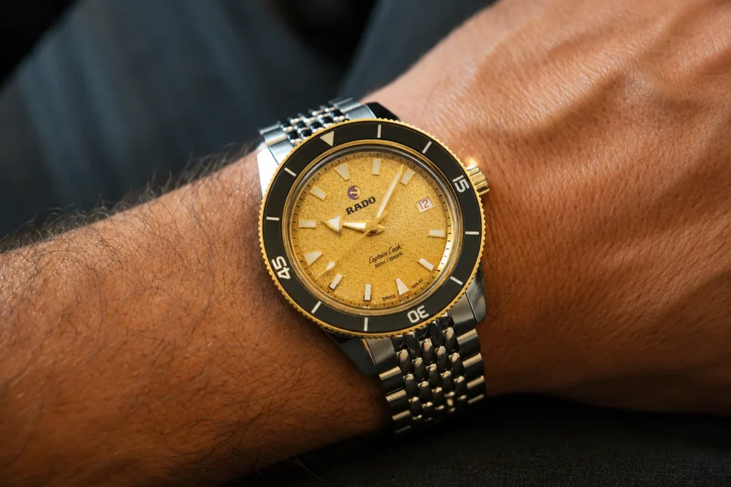 Rado Captain Cook oro giallo 39 mm Rado Captain Cook oro giallo 39 mm