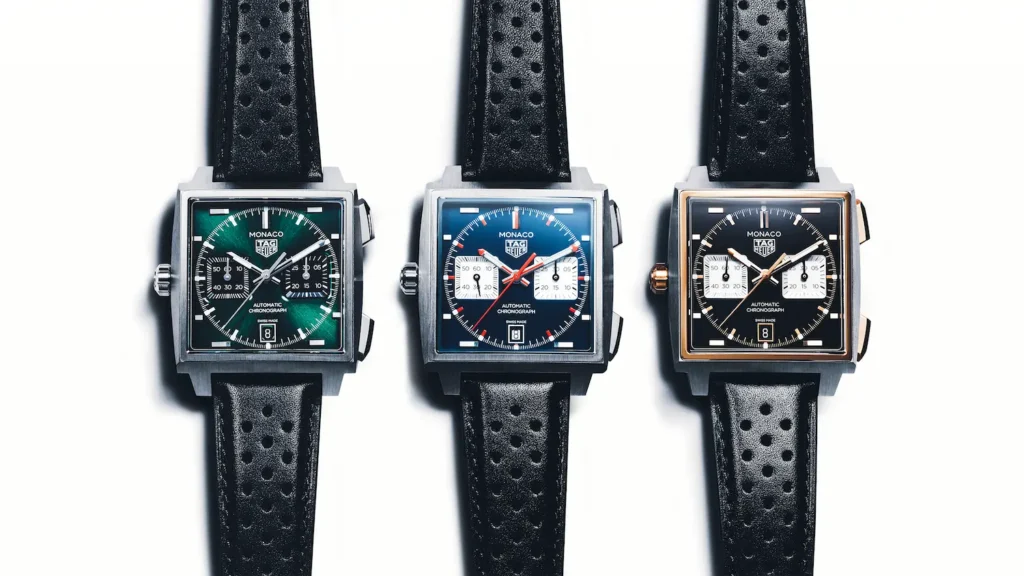 TAG Heuer Monaco Chronograph in titanio TAG Heuer Monaco Chronograph in titanio