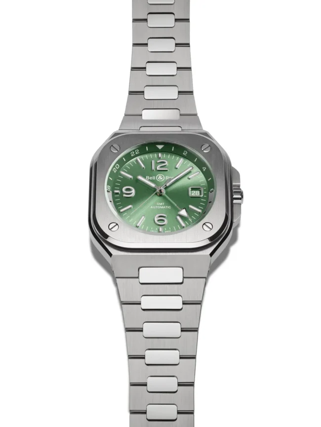 Bell & Ross BR-05 GMT Green Steel Bell & Ross BR-05 GMT Green Steel