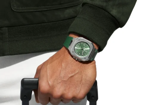 Bell & Ross BR-05 GMT Green Steel