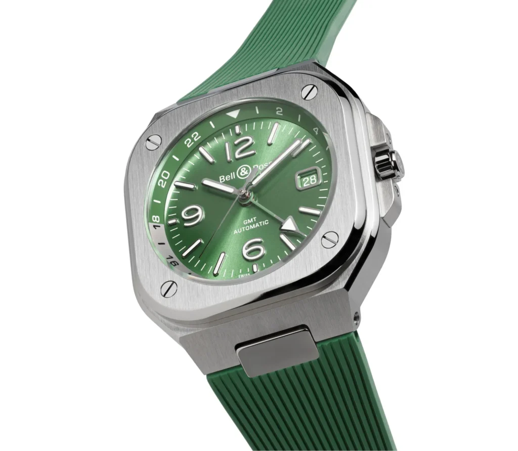 Bell & Ross BR-05 GMT Green Steel Bell & Ross BR-05 GMT Green Steel