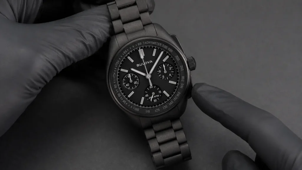 Bulova Lunar Pilot Black Hole 98a335 Bulova Lunar Pilot Black Hole 98a335