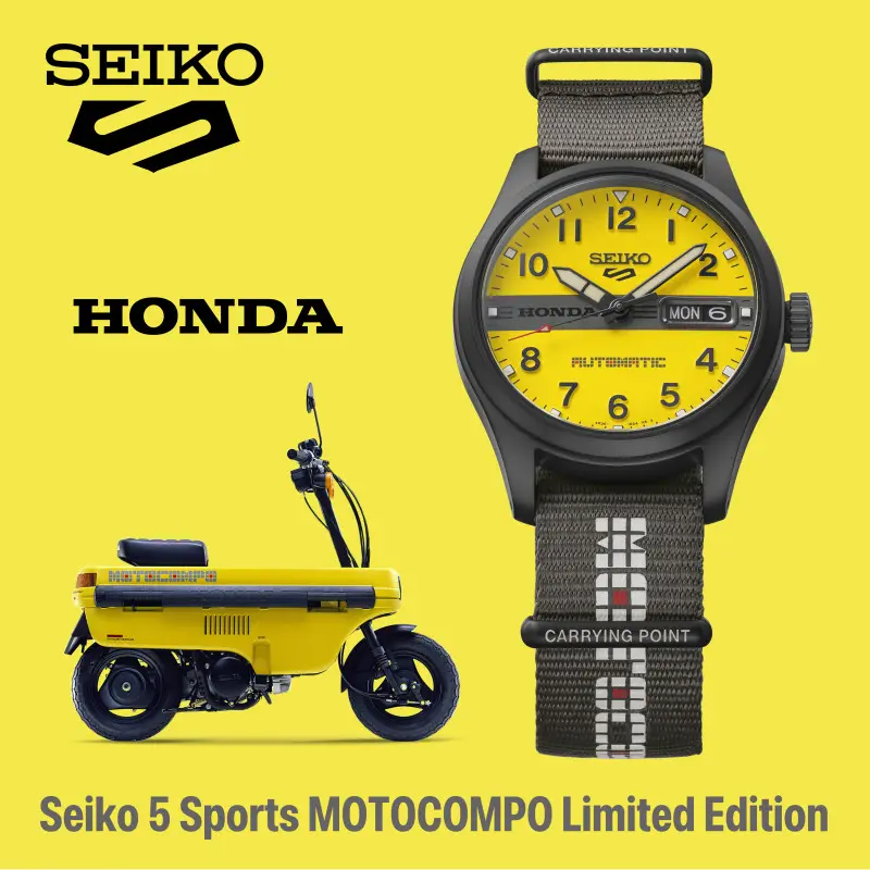 Seiko 5 Sports x Honda Motocompo HDB010 Seiko 5 Sports x Honda Motocompo HDB010