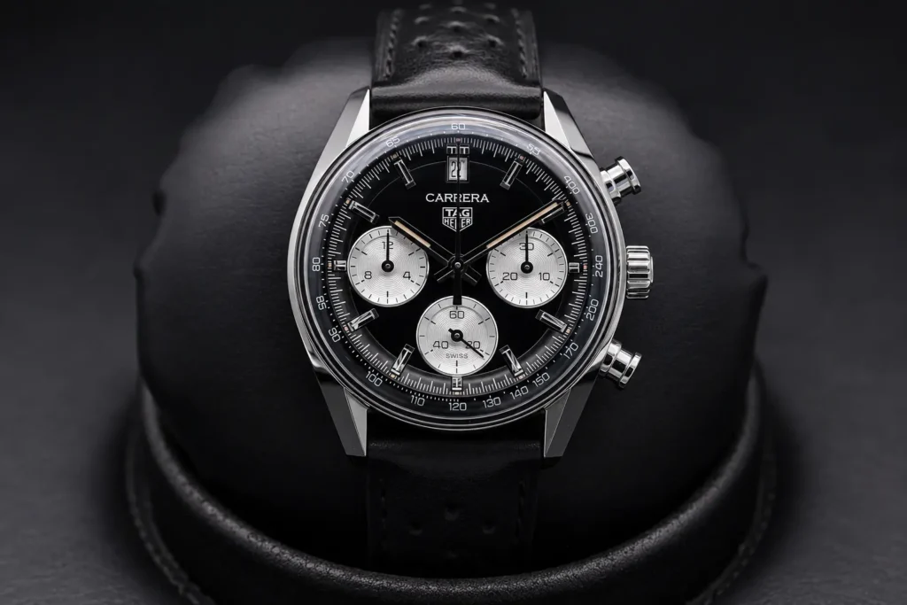 TAG Heuer Carrera Chronograph Glassbox 39 mm Reverse Panda TAG Heuer Carrera Chronograph Glassbox 39 mm Reverse Panda