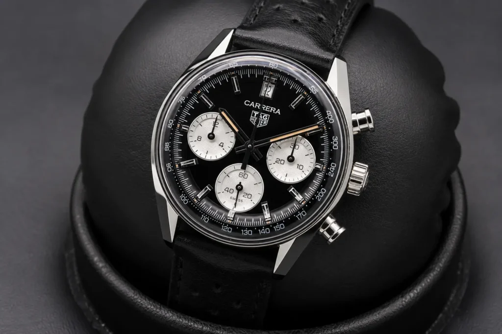 TAG Heuer Carrera Chronograph Glassbox 39 mm Reverse Panda TAG Heuer Carrera Chronograph Glassbox 39 mm Reverse Panda